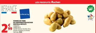 Pommes de terre de consommation Auchan