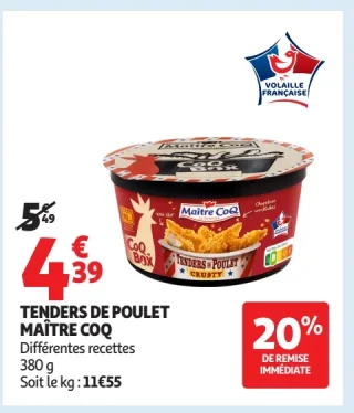 Tenders de poulet