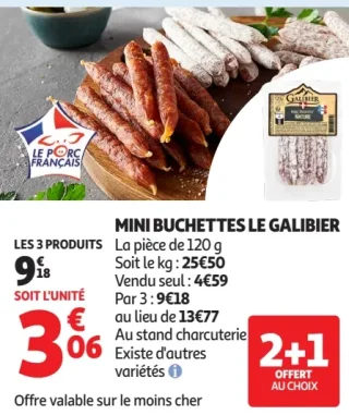 Mini buchettes Le Galibier