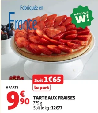 TARTE AUX FRAISES