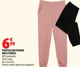 PANTALON FEMME INEXTENSO