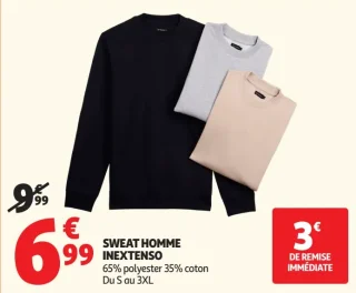 Sweat homme Inextenso
