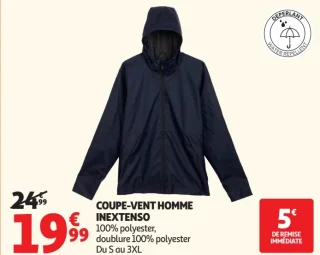 Coupe-vent homme Inextenso