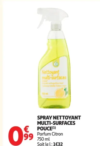 Spray nettoyant multi-surfaces Pouce Parfum Citron