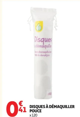 Disques à démaquiller Pouce