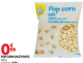 Pop Corn Salé Pouce