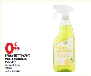 Spray nettoyant multi-surfaces Pouce Parfum Citron