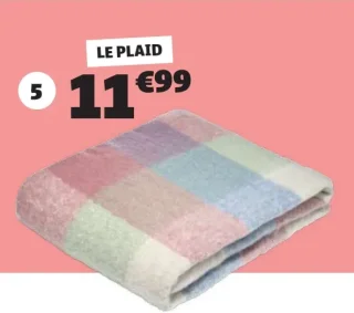 PLAID DIM. 130X160 CM