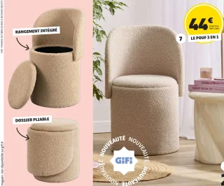 Pouf 3 en 1
