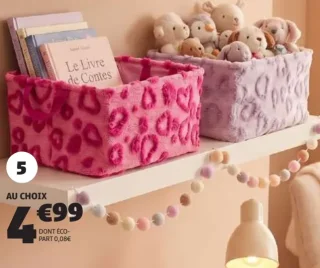 Panière cœur GiFi