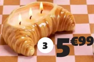 BOUGIE DIM.16X12,2 CM, CÉRAMIQUE, CIRE