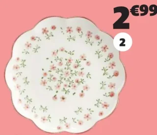 Assiette à dessert