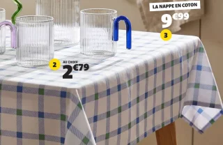 La nappe en coton