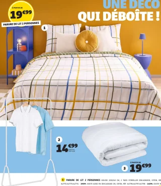 Parure de lit 2 personnes