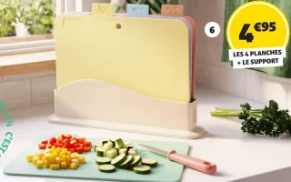 4 Planches à découper avec support GiFi