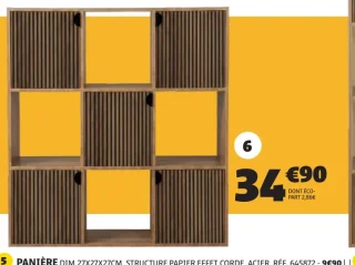 Étagère 9 cubes