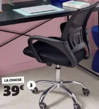 CHAISE DE BUREAU COLBY