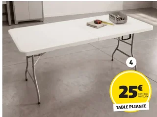 Table pliante