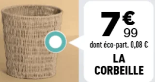 La corbeille Gamme KORD