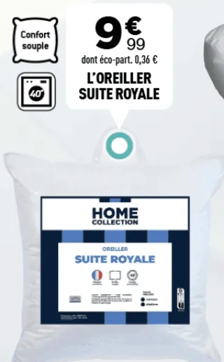 L'OREILLER SUITE ROYALE HOME COLLECTION