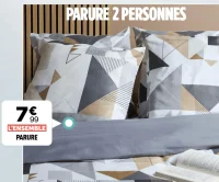Parure microfibre 2 personnes