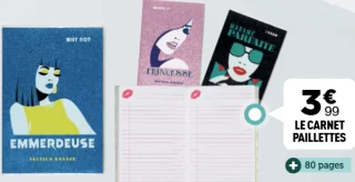 LE CARNET PAILLETTES