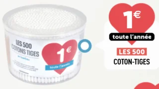 LES 500 COTON-TIGES