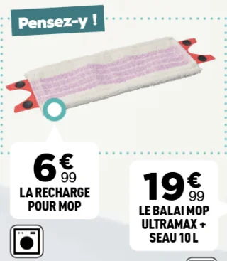 Vileda La recharge pour mop