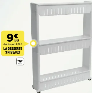 LA DESSERTE 3 NIVEAUX
