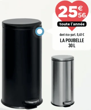 La poubelle 30 L
