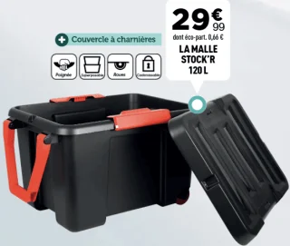 La malle Stock'R 120 L