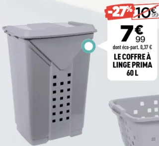 Le coffre à linge Prima 60 L