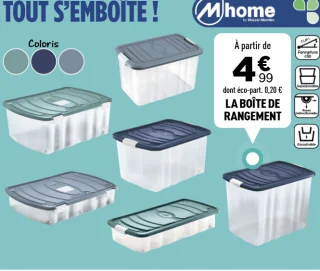 Mhome La boîte de rangement