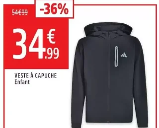 Veste à capuche Enfant Adidas
