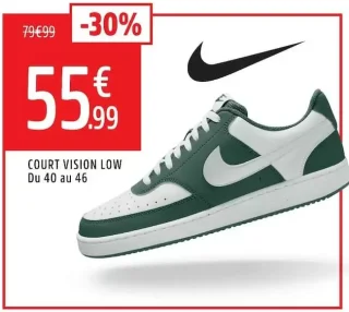Chaussures Nike Court Vision Low