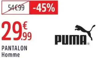Pantalon Homme Puma