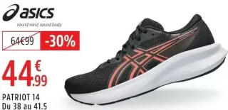 Chaussures femme Asics Patriot 14