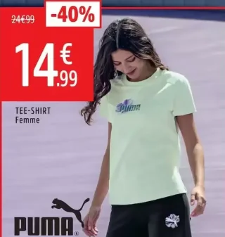Tee-shirt femme Puma