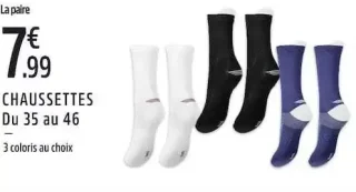 CHAUSSETTES Du 35 au 46 Energetics