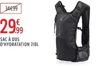 SAC À DOS D'HYDRATATION 7/8L Energetics