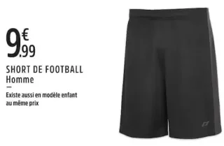 Short de football Homme Pro Touch