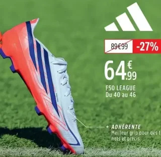 Adidas F50 League chaussures de football (Du 40 au 46)