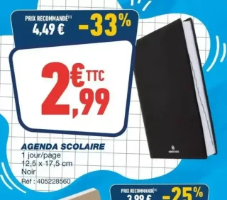 Agenda scolaire Oberthur