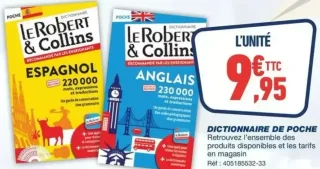 Dictionnaire de poche Le Robert & Collins