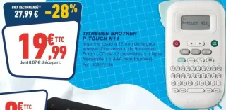 Titreuse Brother P-Touch N11