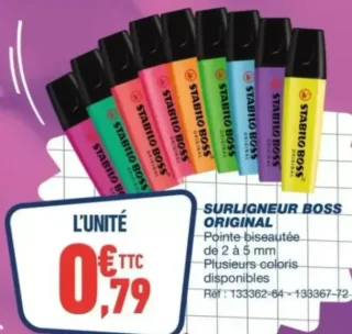 Surligneur Stabilo Boss Original