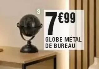 Globe métal de bureau Kokoon