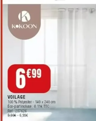 Voilage Kokoon