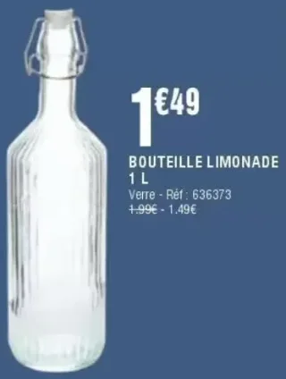 Bouteille limonade 1 L