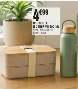 Bouteille isotherme 500 ml